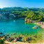 Temperatura morza na Korfu w poszczególnych miastach