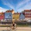 Temperatura morza w Danii w poszczególnych miastach